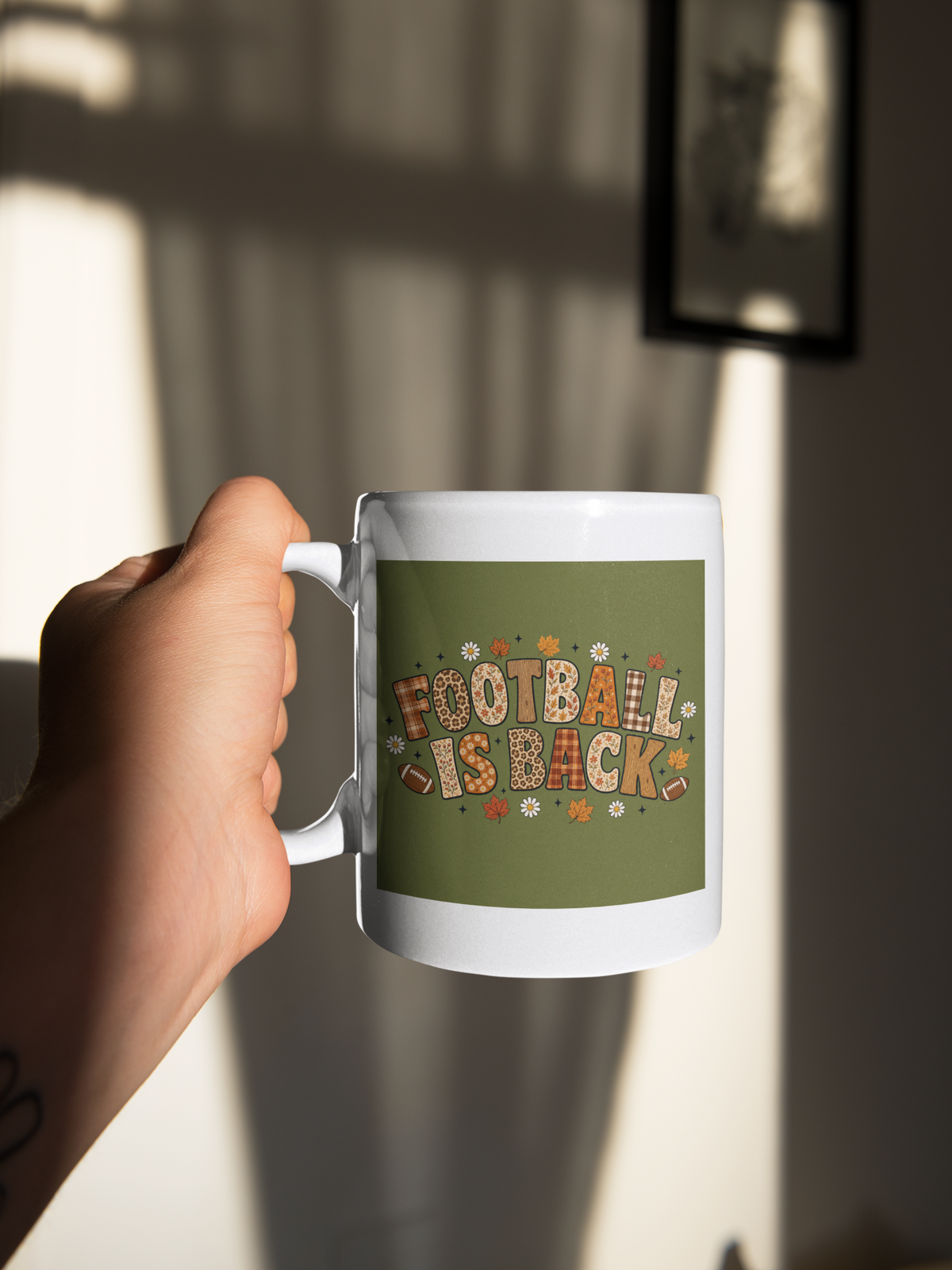 Football Is Back Mug, 11 oz