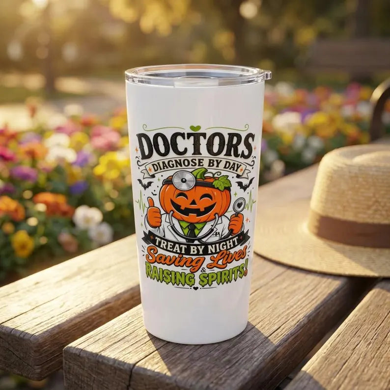 Doctors Halloween Tumbler, 20 oz