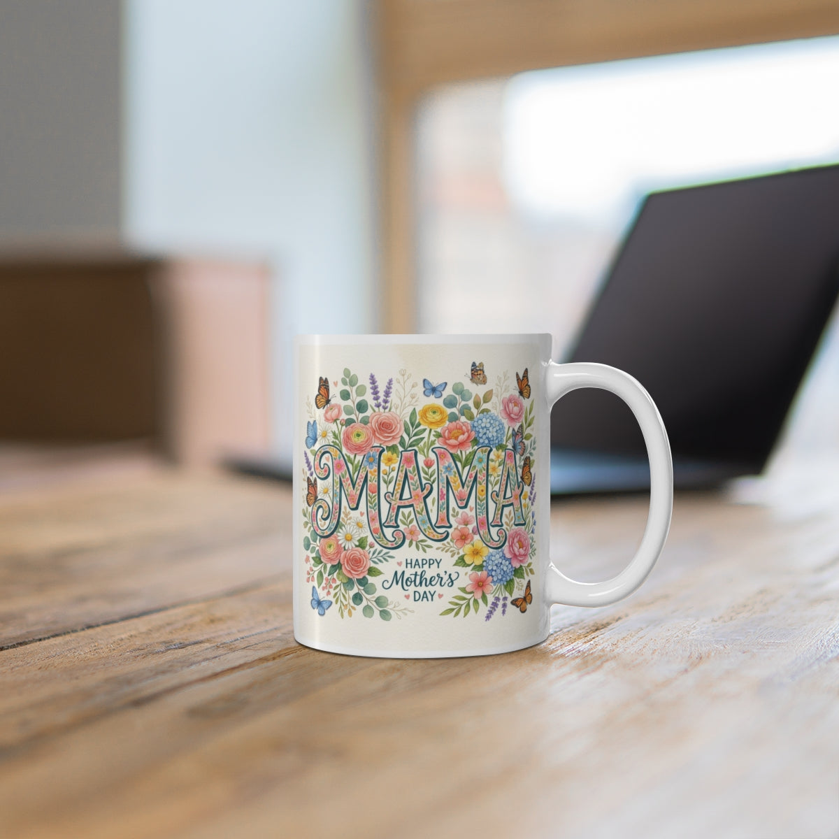 Mama Floral & Butterfly Mother’s Day Mug