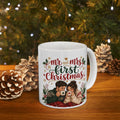 Couples First Christmas Mug,11 oz